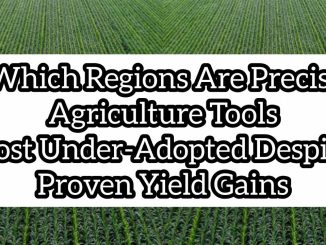In Which Regions Are Precision Agriculture Tools Most Under-Adopted Despite Proven Yield Gains