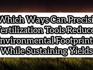 In Which Ways Can Precision Fertilization Tools Reduce Environmental Footprints While Sustaining Yields