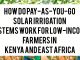 How Do Pay-As-You-Go Solar Irrigation Systems Work for Low-Income Farmers in Kenya and East Africa
